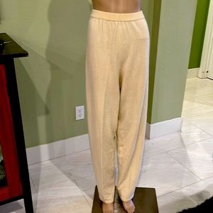 TSE  Butter cream. cashmere pants  size XL